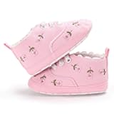 Little Boy Sneaker Boots Baby Canvas Crib Shoes Girls Soft Infant Anti-Slip Sole Girls Infant Size 4 Shoes
