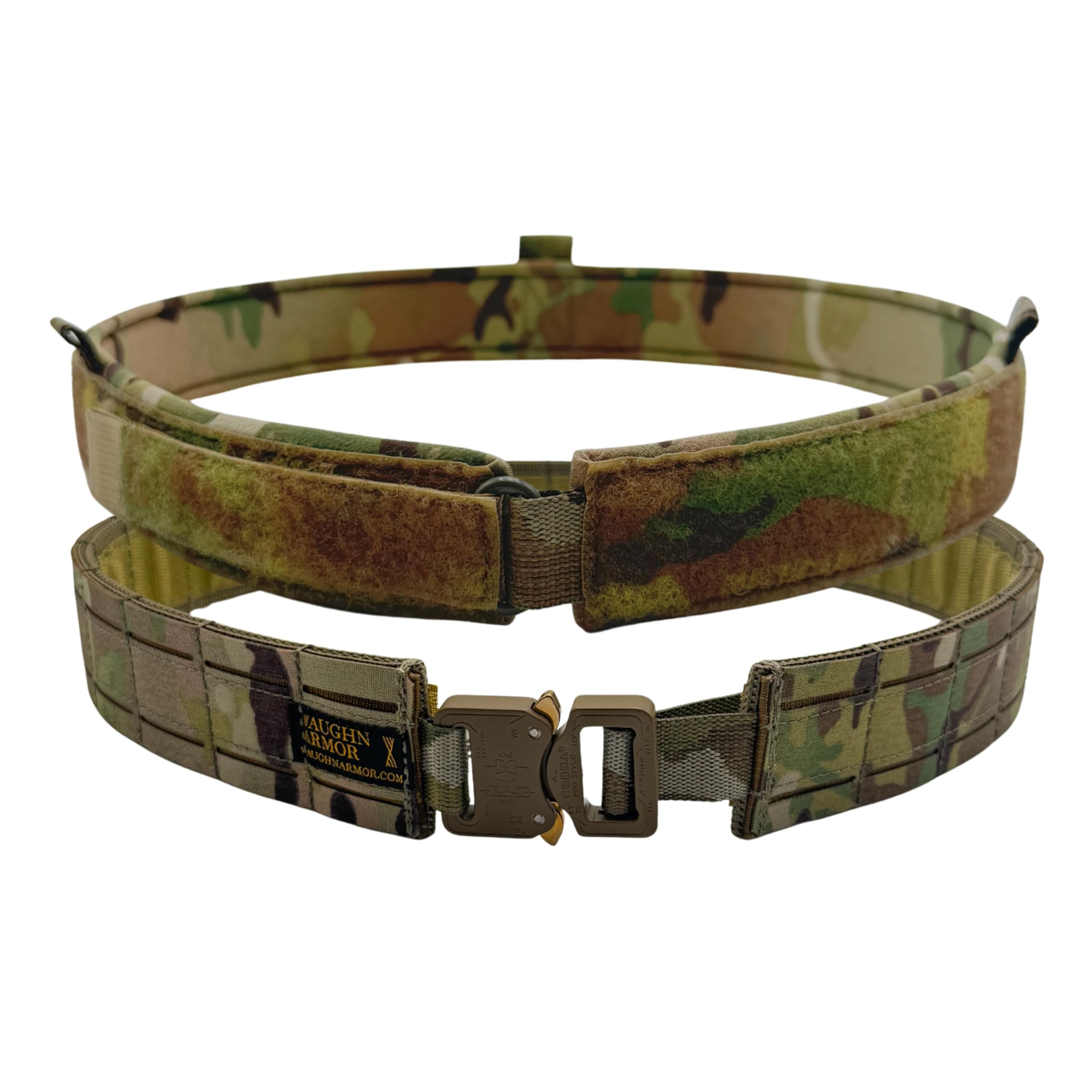 Battle Belt with Inner Belt & Genuine COBRA® Buckle – Laser Cut/Traditional - Cordura® Nylon Tactical Belt