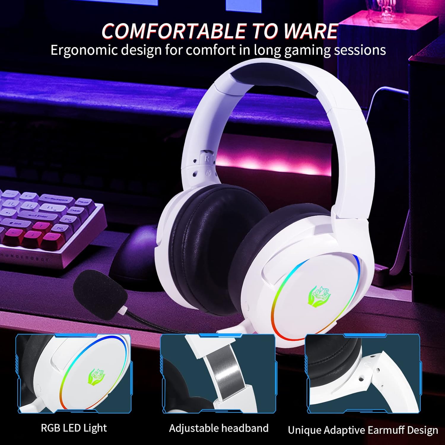 Ergonomic design features of HUO JI X-PRO headset