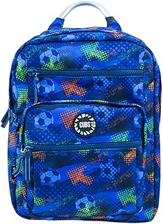 كابز Blue Football Backpack حقيبة ظهر لكبار السن