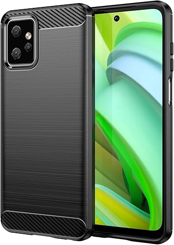Funda protectora para Moto G Power 2023, Motorola G Power 2023, absorción de golpes flexible de fibra de carbono TPU para Motorola Moto G Power