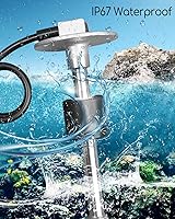 Vista 2 de Unidad de Envío de Combustible Marino de 240-33ohm, 7" (180mm), Sensor de Combustible con Sensor de Alta Precisión de 10mm, Resistente al Agua IP67