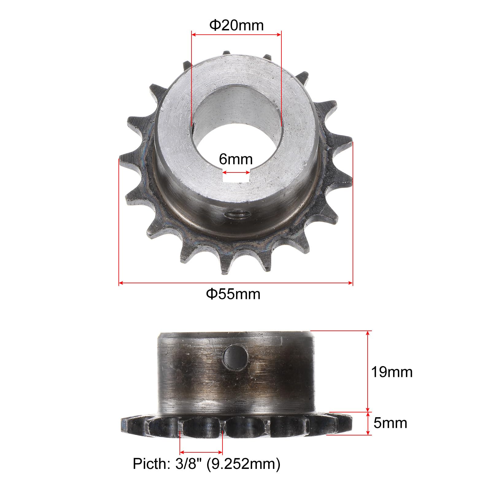 Martin Sprocket & Gear - P488M30-2012 - SPK HTS TB 2012 - Bushed