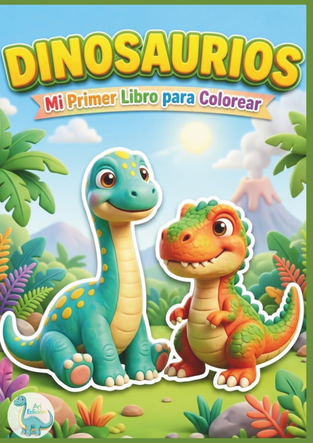 Dinosaurios: Mi Primer Libro para Colorear