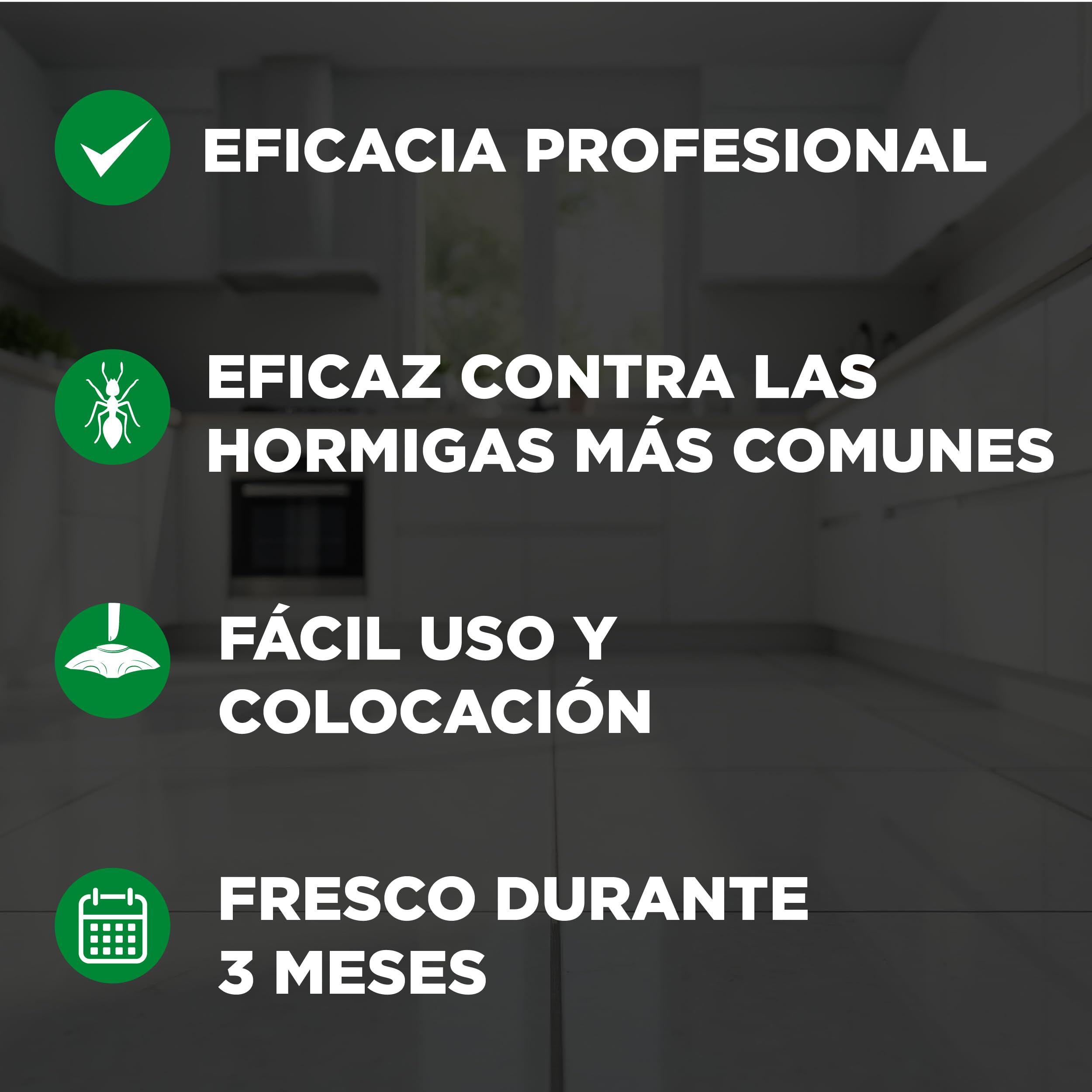 Orion - Cebo Mata Hormigas, Elimina la Colonia y la Reina, Gel de Alta Atracción, Acción Prolongada, Eficacia Profesional para el Hogar - 2 uds