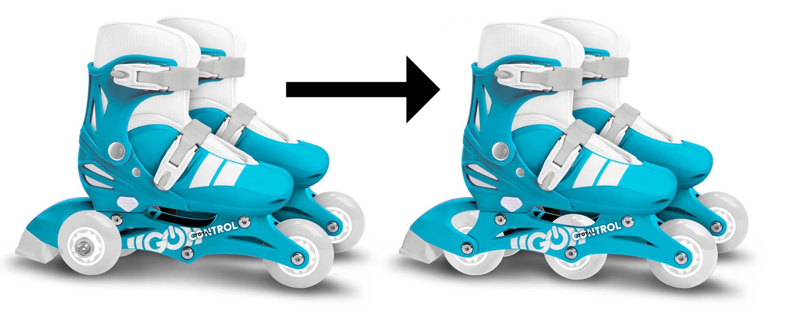 Rollers TRISKATES SKIDS Control Mixte 27-30, Blue