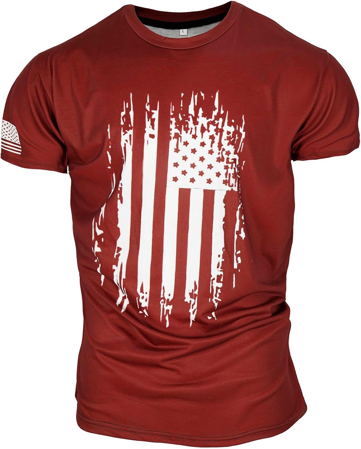 Men's American Flag Shirt 4th of July Patriotic Shirt for Men…