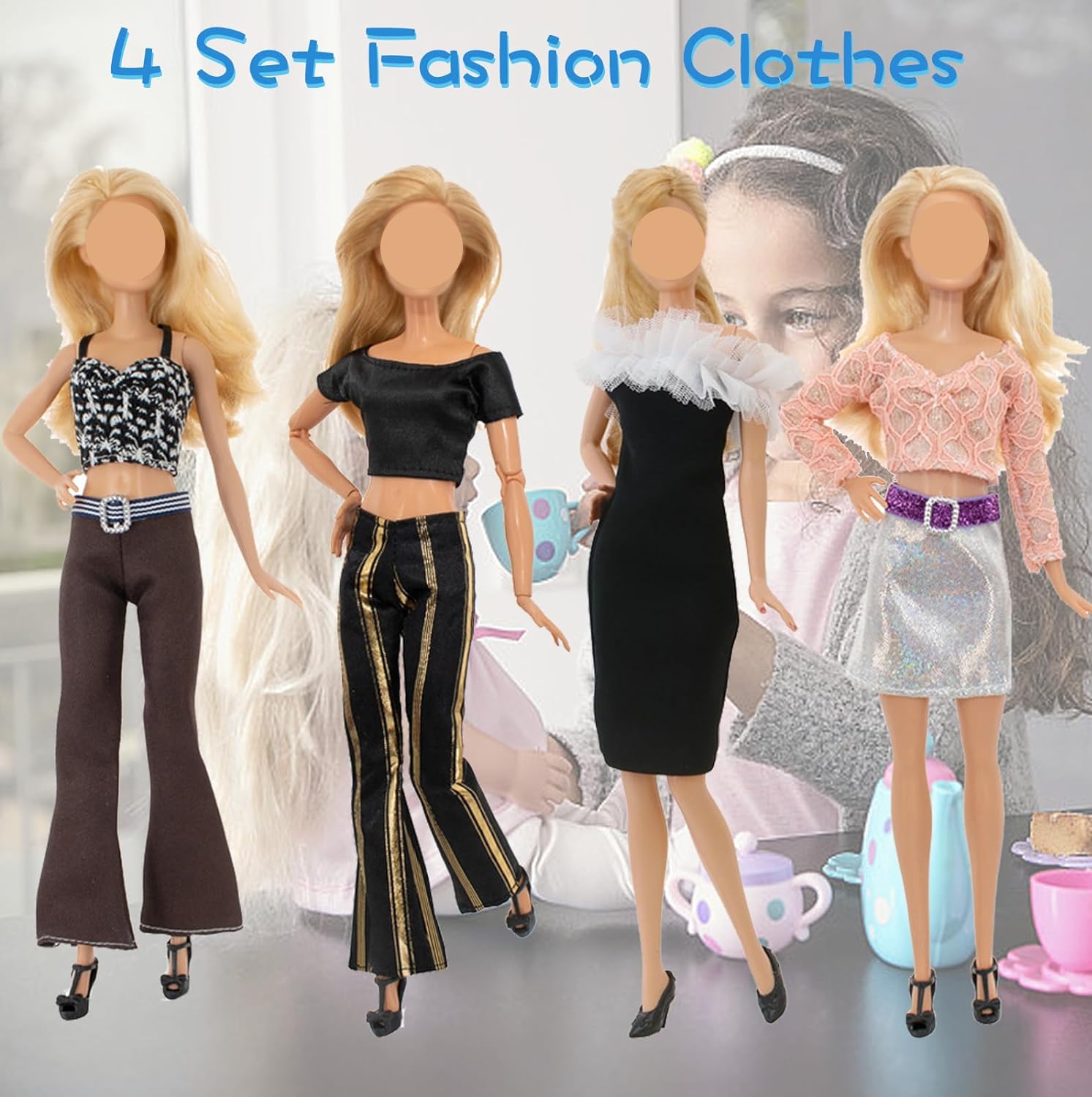 Doll Clothes and Accessories Compatible with Barbie Clothes - Image 3