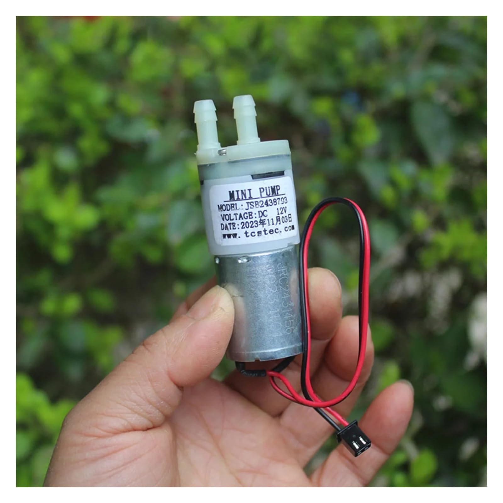 Xginerfex One Color Dc 7.4V 12V Diaphragm Pump 370 Electronic Starter Self-Priming Pump Low Noise Large Flow Small Water Pump Motor Starters