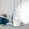 Tefal Espress Steam Iron Station - Blue, Powerful Steam Performance, Calc Clear Technology, Xpress Glide Soleplate