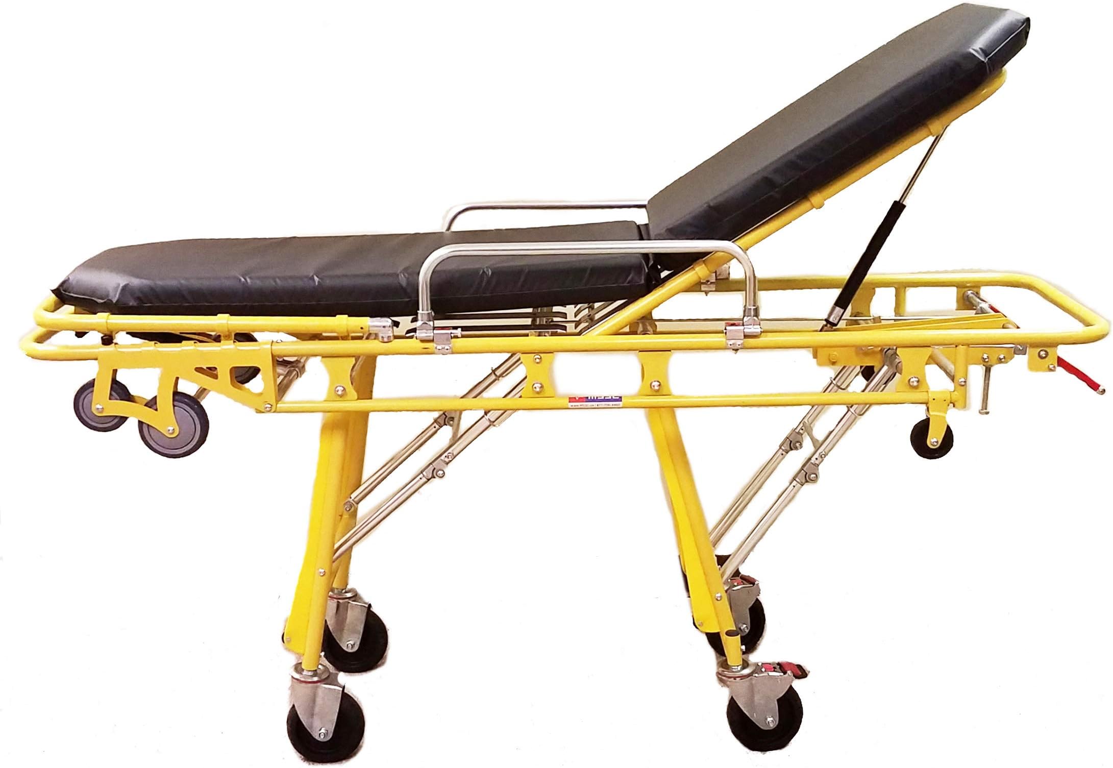 MS3C-200C, Aluminum Alloy Ambulance Pro Stretcher, Weight Capacity 400lbs.
