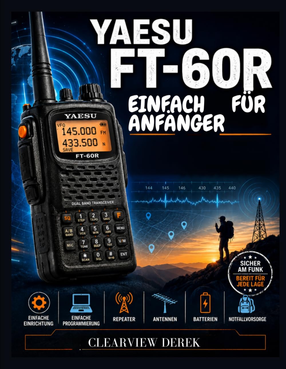 VHF/UHF Yaesu FT-60R guide pour communication hors réseau et randonnée en pleine nature