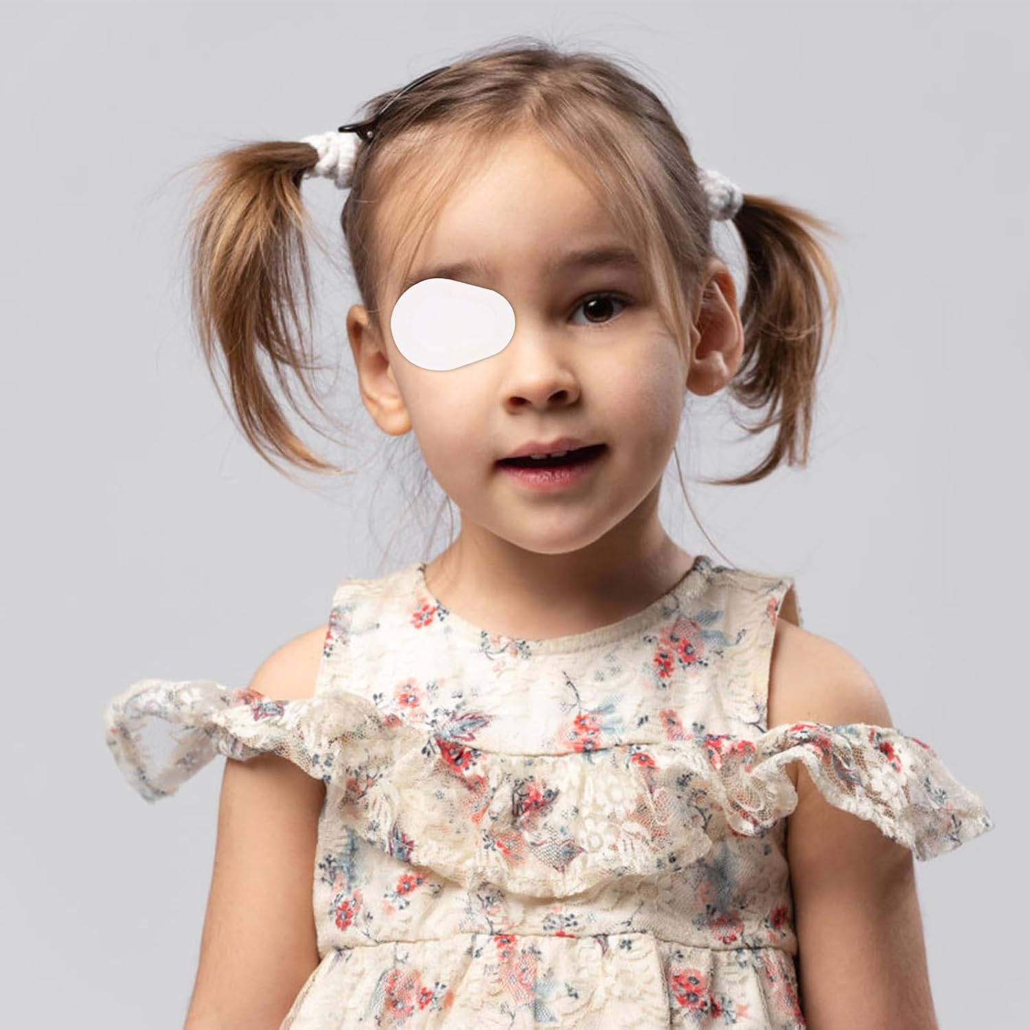 SUPVOX 6 Pairs Non-Woven Fabrics Eye Treatment Stickers with Strong Water Absorption and Breathable Material Elastic Eye Patches and Comfortable Wear