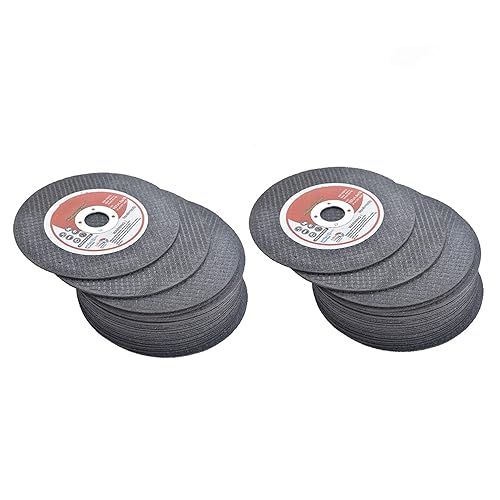 Miniatura 5 de ALL-CARB Paquete de 50 ruedas de corte de metal y acero inoxidable de 4 pulgadas x 0.040 pulgadas x 58 pulgadas, disco de corte de metal fino apto