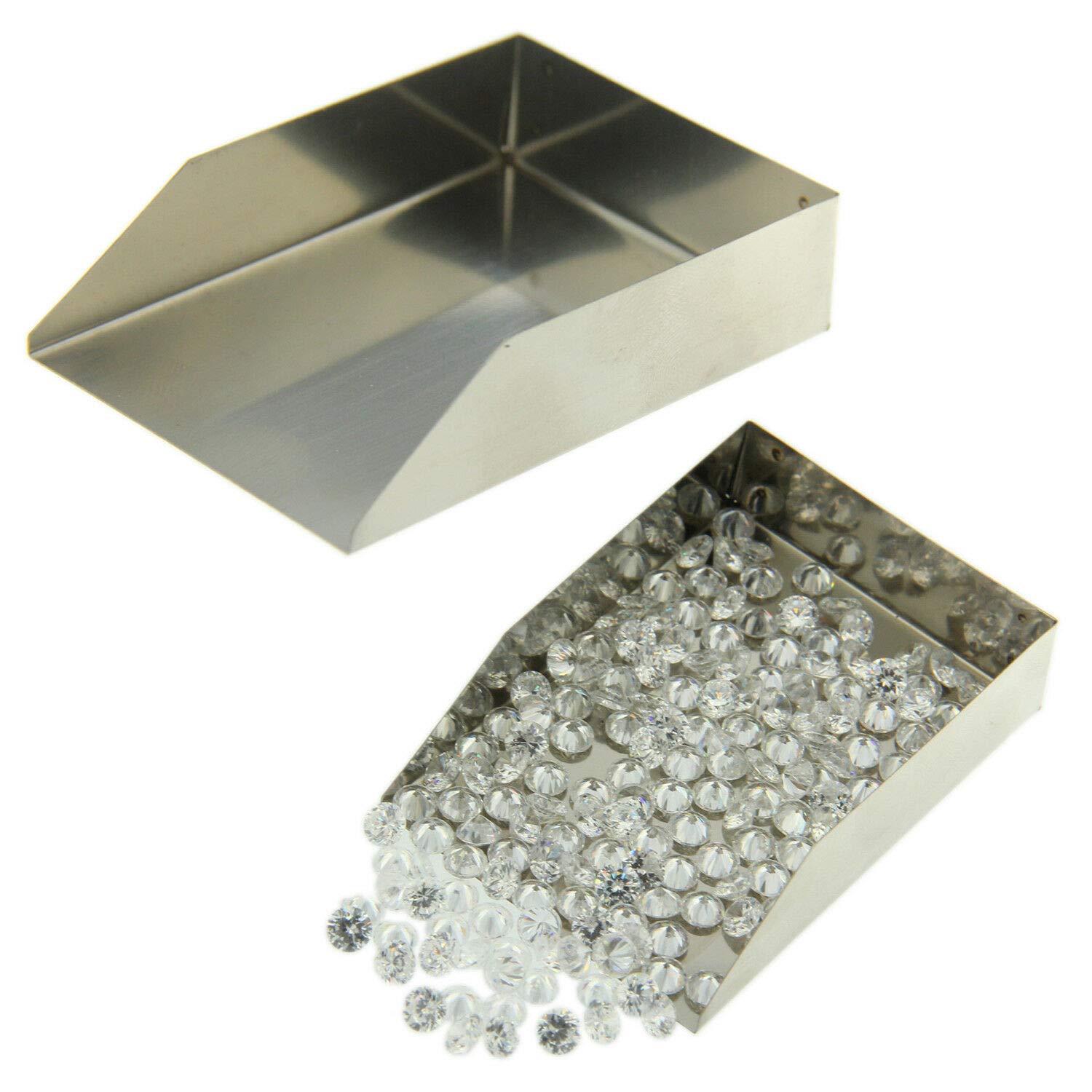 OSCAR Bead Shovel Diamond Gold Craft Jewellery Tool Gemstone Scoop (Silver) (B07QPPDNJV) Amazon Price History, Amazon Price Tracker