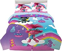 Vista 69 de Franco Bratz Fashion Bedding - Juego de edredón y sábanas súper suaves de 7 piezas con funda, tamaño Queen, (producto 100% oficial)