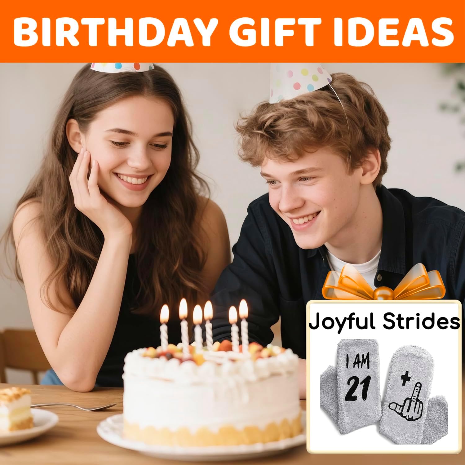 HAPPYPOP Birthday Gift Ideas - Socks for 20-30 Year Olds for Men image 3