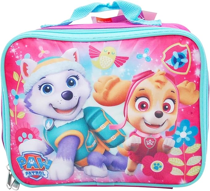 paw patrol school bolsa and lunch box