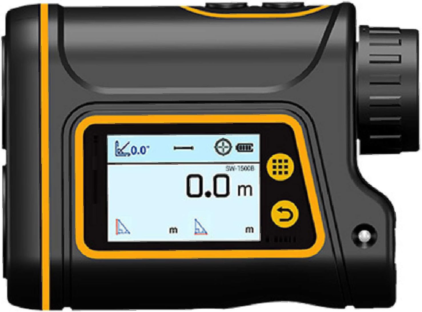 Golf/Hunting Rangefinder 7X Magnification Clear View Range Finder Accurate Slope Function Pin-Seeker Flag-Lock Easy-to-Use Range Finder 1000m