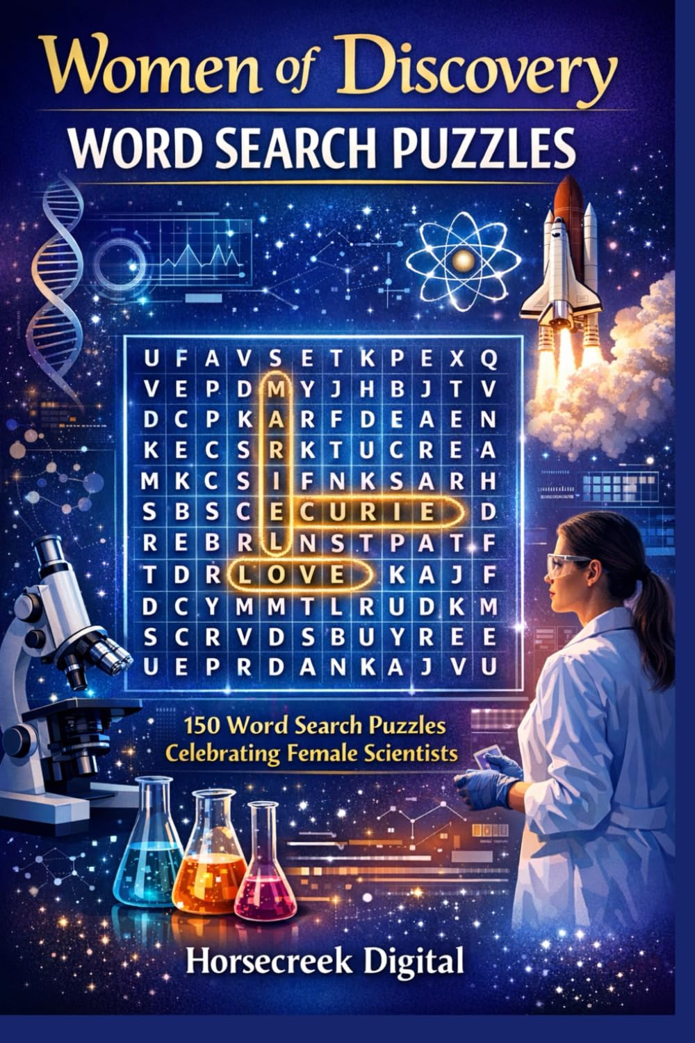 Women of Discovery Word Search Puzzles: 150 Word Search Puzzles Celebrating Female Scientists, Inventors, and Innovators