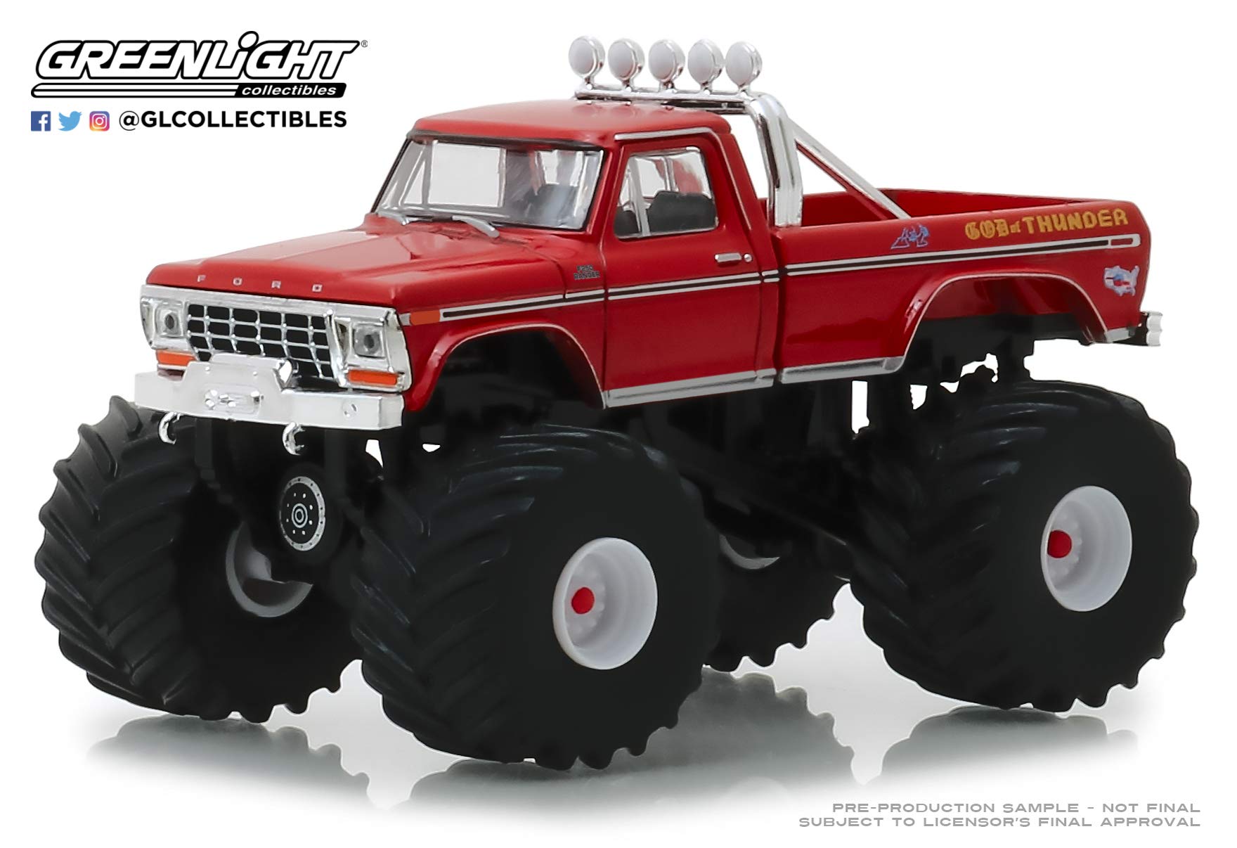 GreenLight 1: 64 Kings of Crunch Series 3-6 Assorted Monster