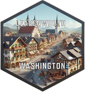 Leavenworth Washington Travel Destination Souvenir Vinyl Decal Sticker 2-Inch