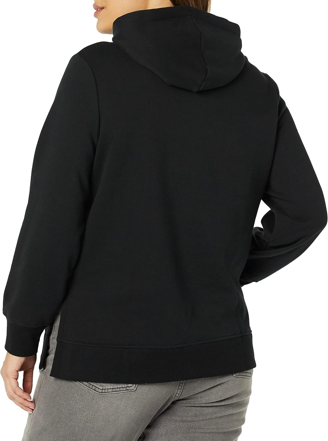 Amazon Essentials womens Fleece Hooded Tunic Sweatshirt - Image 3
