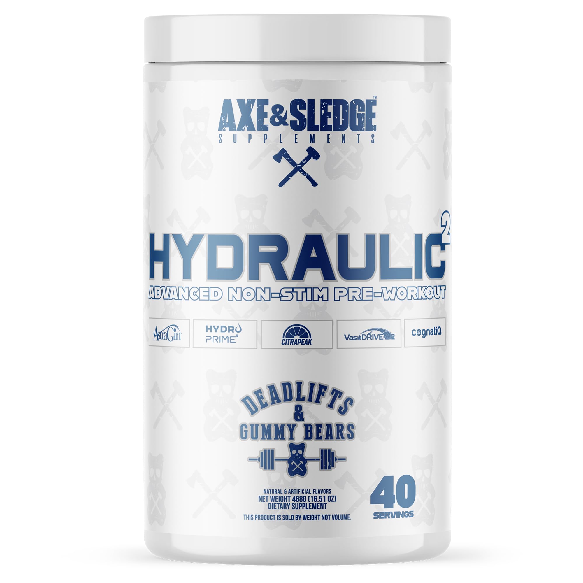 Amazon.com: Axe & Sledge Hydraulic Stim-Free Pre-Workout Powder