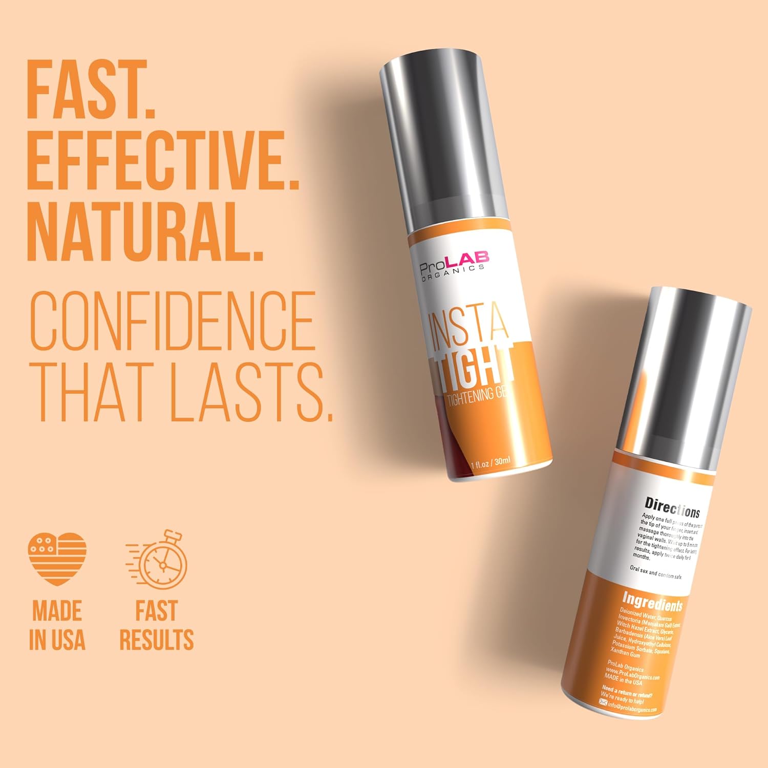 InstaTight Vaginal Tightening Gel – Instant Firming & Rejuvenation for Women – Hydrating, pH-Balanced Feminine Care with Manjakani, Witch Hazel & Aloe – Feel Confident & Refreshed - Image 7