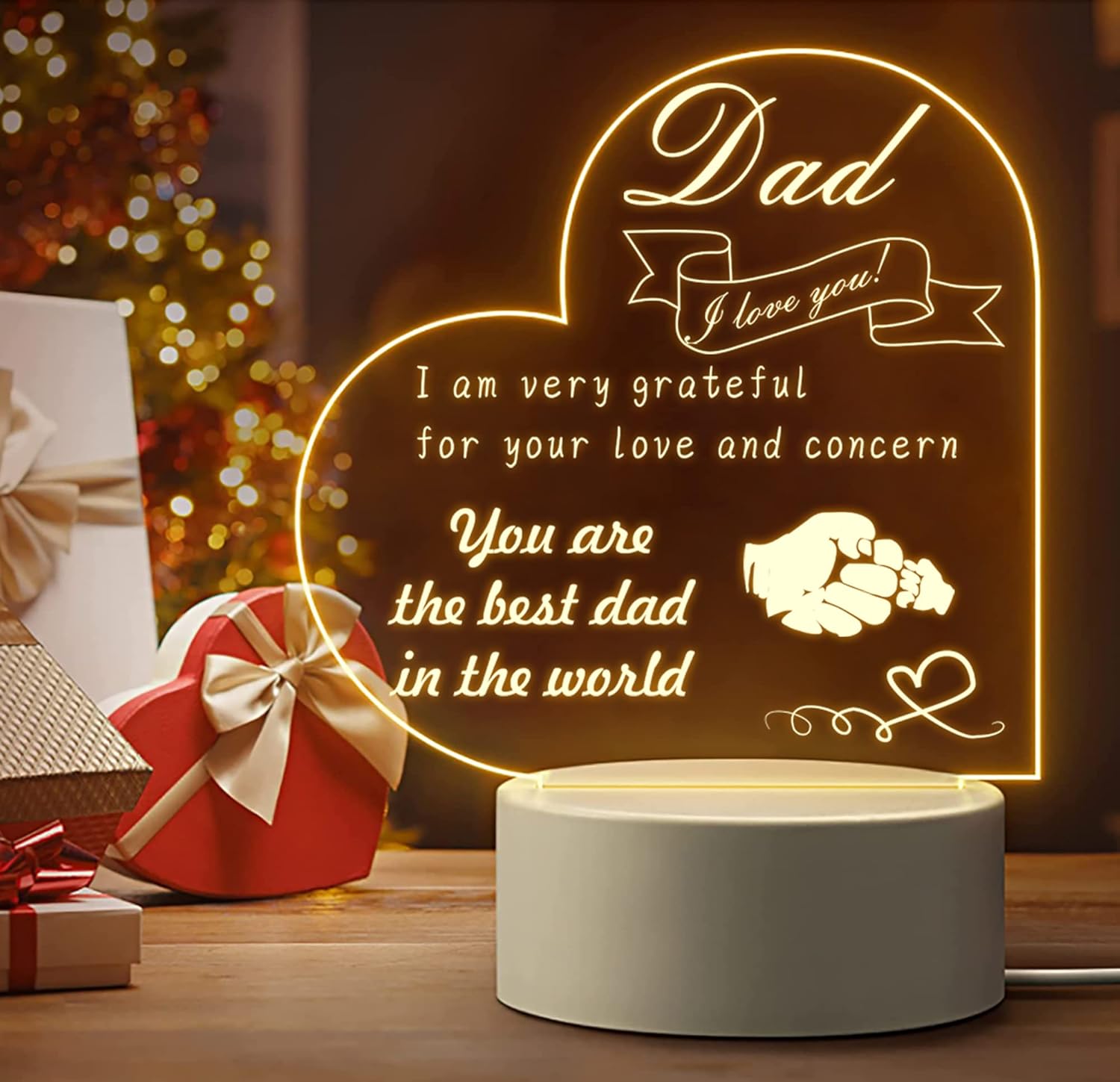 ZNDFTW Gifts for Dad from Daughter Son, Father Day Gifts Dad Birthday