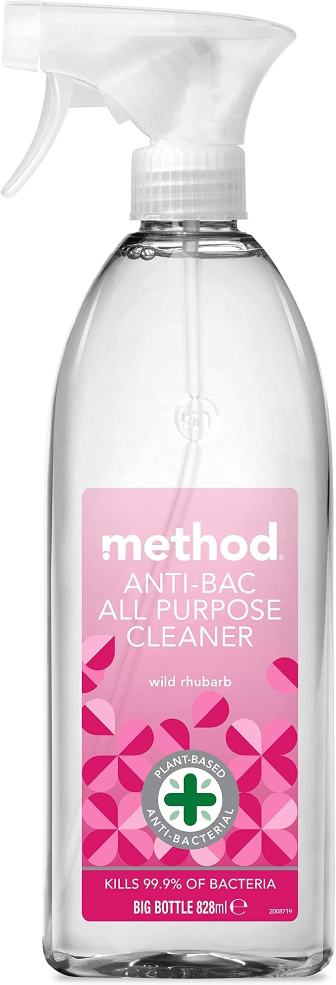 Method Antibacterial All Purpose Cleaner Wild Rhubarb, 828ml (Pack of 1