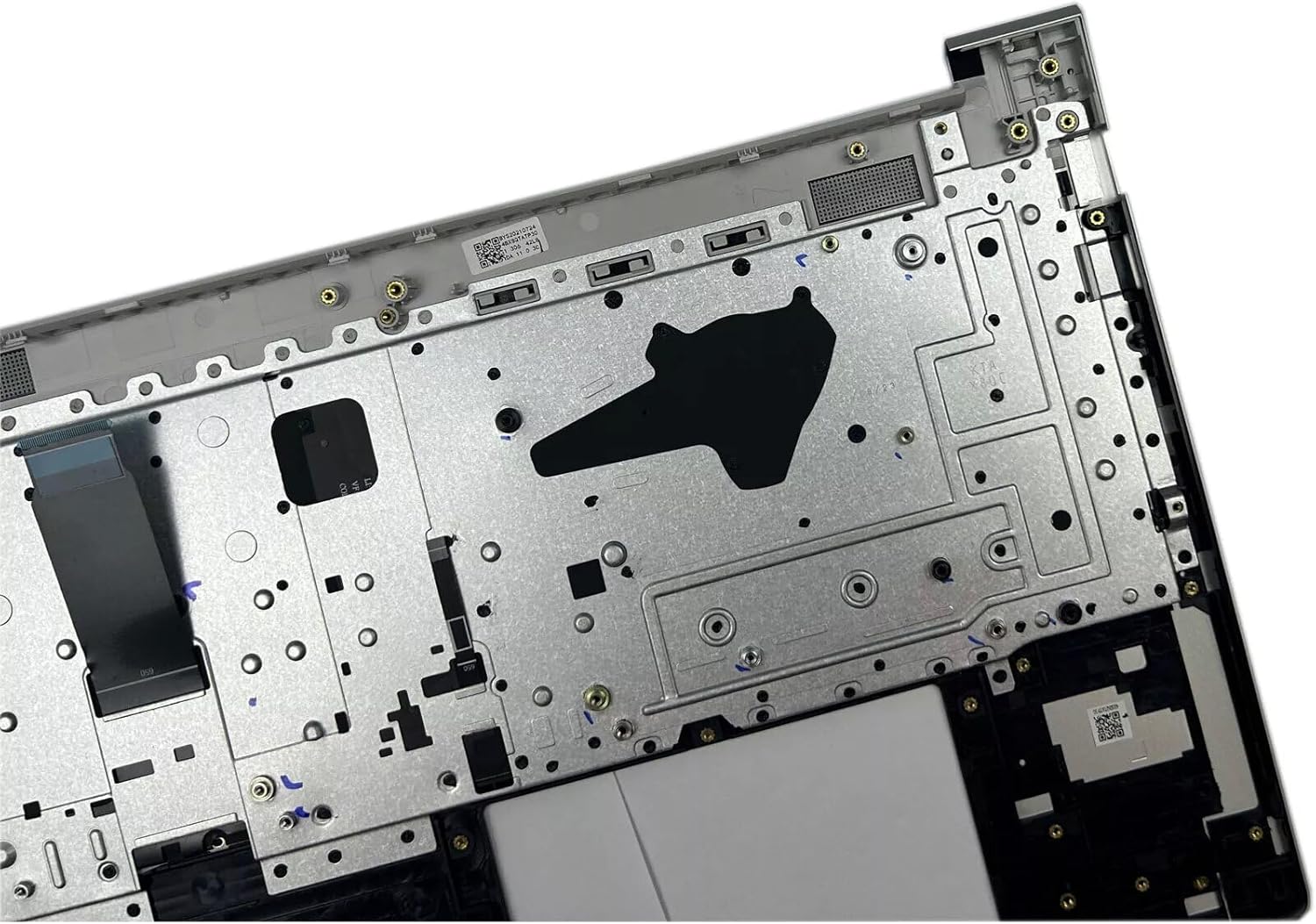 New Replacement for HP Probook 450 G8 455 G8 Laptop Upper Case Palmrest Keyboard Assembly Part M21742-001 M21740-001 M21741-001 4BX8QTATP30 Silver (Probook 450 455 G8 Backlit Keyboard)