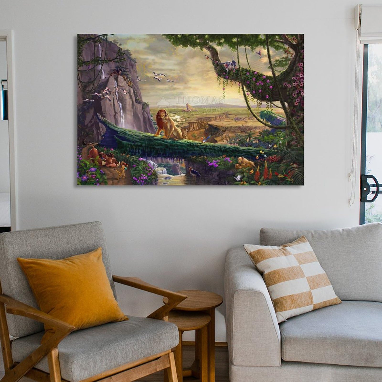 Amazon.co.jp: Thomas Kinkade トーマス・キンケイド 絵画