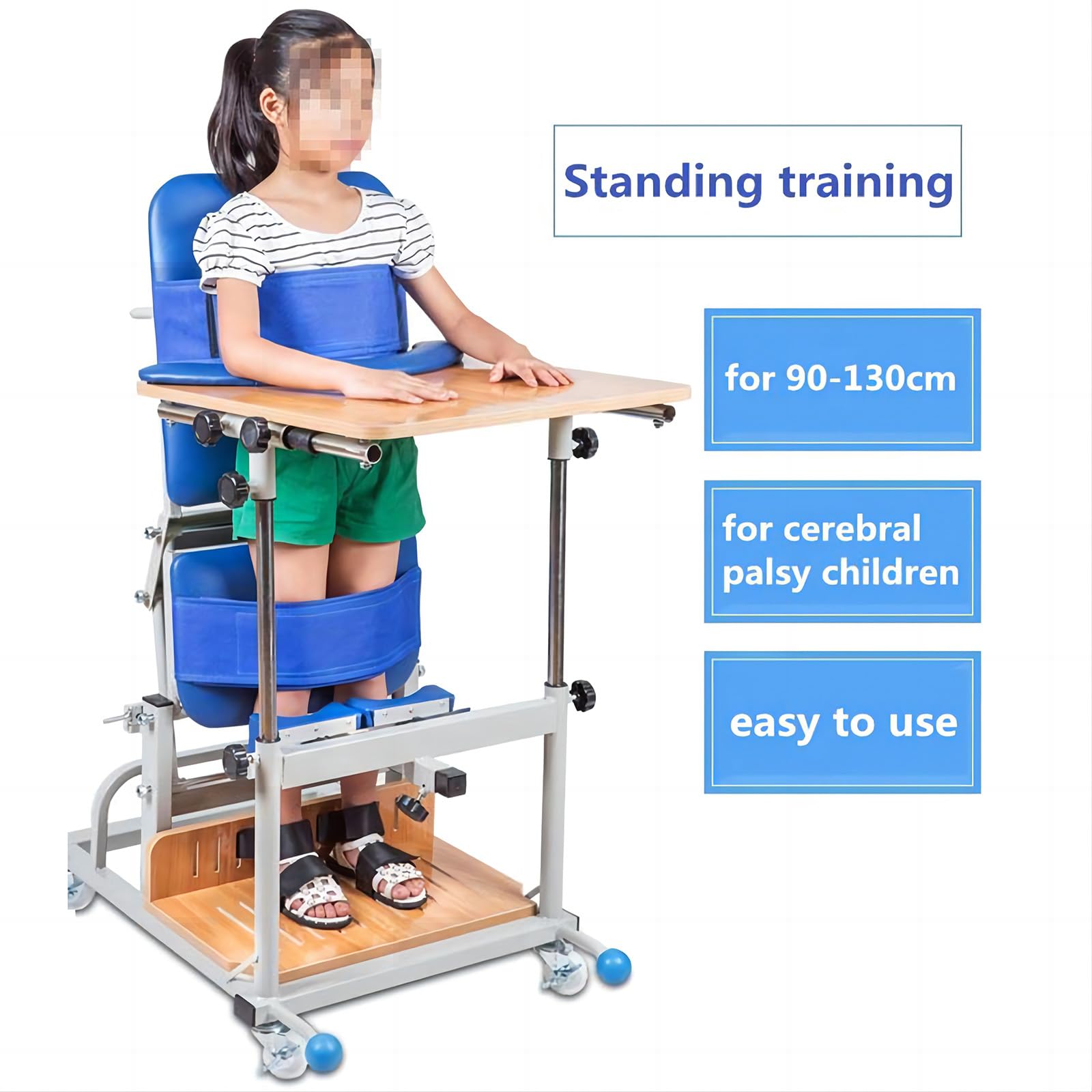 Mózgowe porażenie dziecięce rehabilitacja stojąca rama hemiplegia sprzęt rehabilitacyjny, wielofunkcyjny trening porażenia mózgowego stojący wózek inwalidzki do rehabilitacji