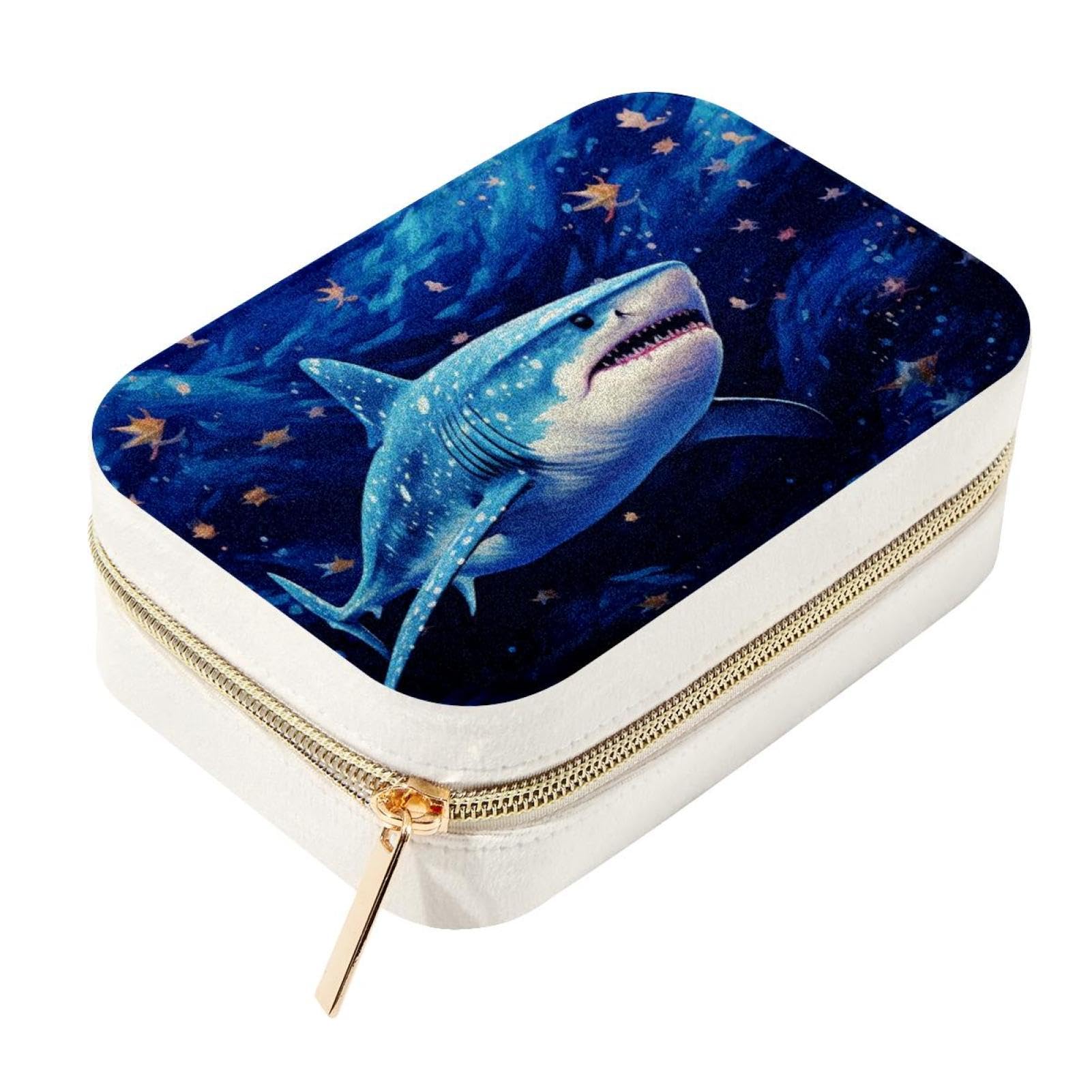 Boîte à bijoux requin étoilé, le cadeau idéal pour l'anniversaire d'une fille