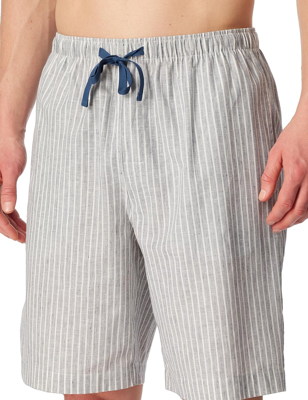 Schiesser Herren Schlafhose kurz Bermuda Web - Mix + Relax