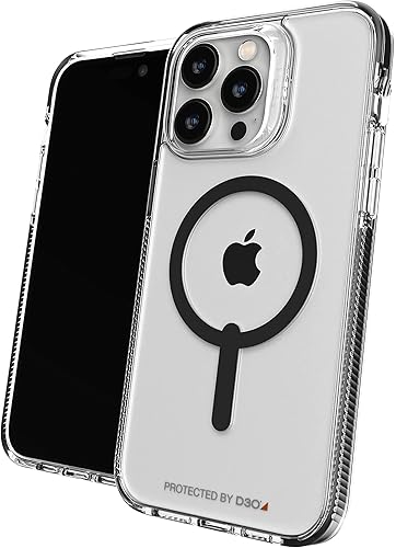Gear4 ZAGG Santa Cruz Snap Case Apple iPhone 14 Pro Max, protección contra caídas D30 hasta (13 pies4m), compatible con carga inalámbrica, parte