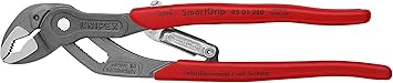 KNIPEX Tools - Auto Adjusting Water Pump Pliers 8501250US, 10 inches, Red