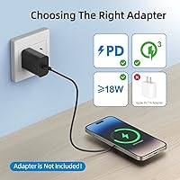 Vista 9 de Wireless Charger, 15W Max Fast Magnetic Wireless Charging Pad Compatible with iPhone 17/16/15/14/13/12