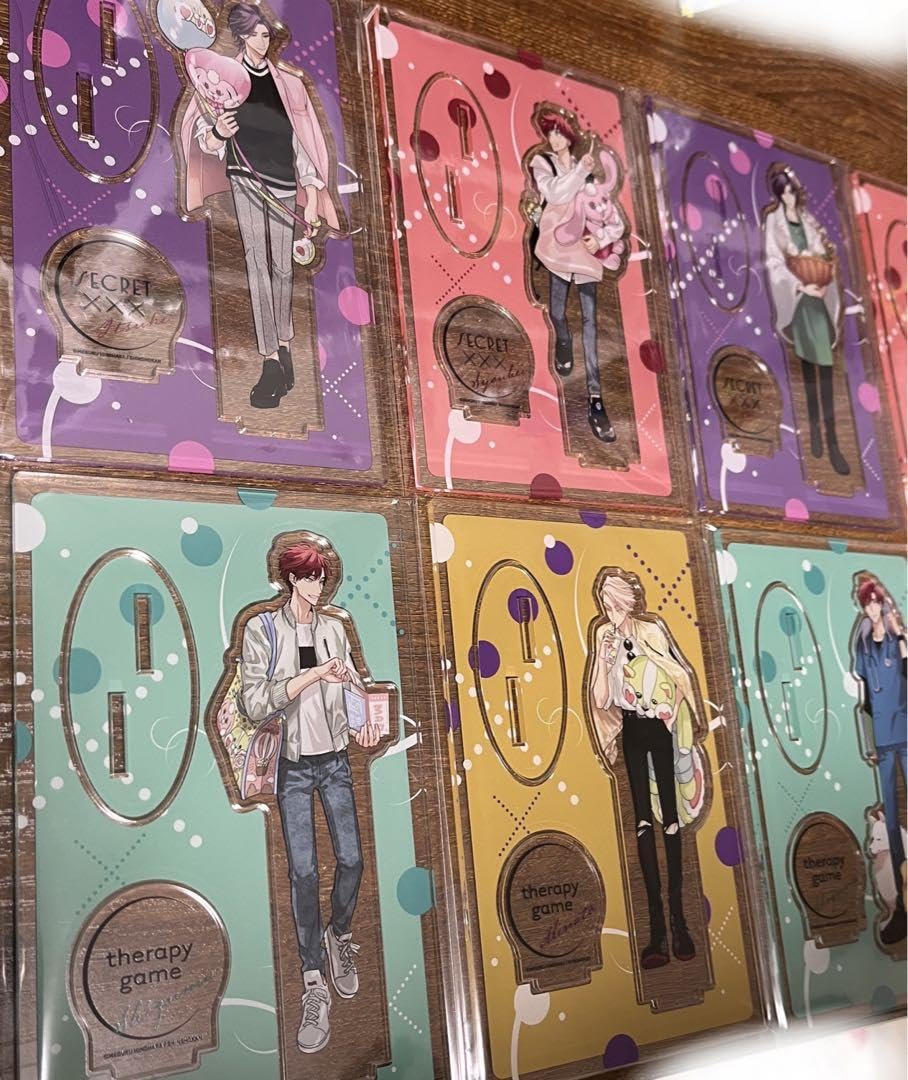 シークレット×××　セラピーゲーム　アクリルスタンド　私服　仕事着　8個セット Amazon.co.jp: 日ノ原巡 アクリルスタンド セラピーゲーム