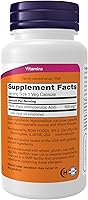 Vista 2 de NOW Supplements, PABA (ácido para-aminobenzoico) 500 mg, familia del complejo B, 100 cápsulas
