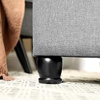 Vista 7 de SONGMICS Storage Ottoman, Storage Bench, Tufted Entryway Bedroom Bench, 17.7 x 46.5 x 17.7 Inches, Hinges Easy Lid Operation, Wooden Legs