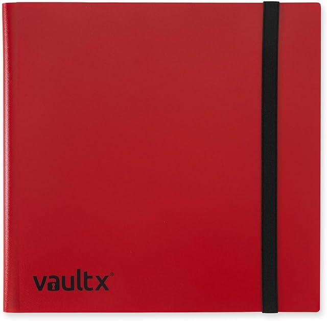 Vault X ® Binder - 12 Pocket Trading Card Album Folder - 480 Side Loading Pocket Binder for TCG