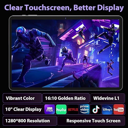 Miniatura 5 de Tablet Android 15 2026 con teclado - 26 GB+256 GB+2 TB Expand, Octa-Core, Gemini AI, 2.4G5G Wifi, 8000 mAh, Widevine L1, cámara dual, tabletas 2 en