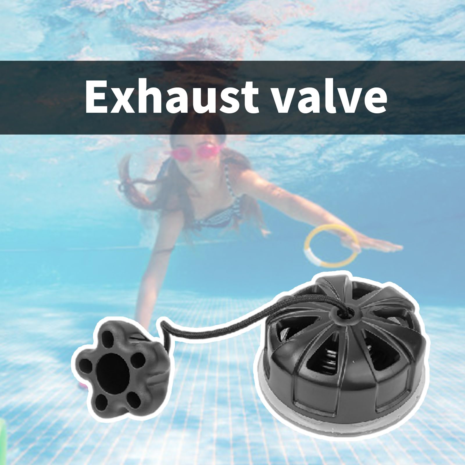 Válvulas de liberación de sobrepresión para buceo subacuático, válvulas de descarga SMB, accesorios de dispositivo de flotabilidad para buceo