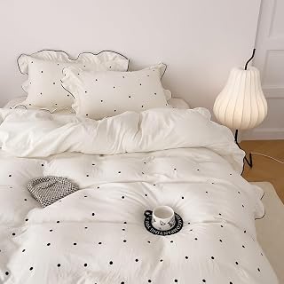 AOJIM Polka Dot Duvet Cover Set