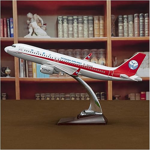 Miniatura 7 de AROZON Modelo de escala de avión 1100 apto para Sichuan Airlines A320 de aleación de avión fundida a presión modelo coleccionable regalo de avión