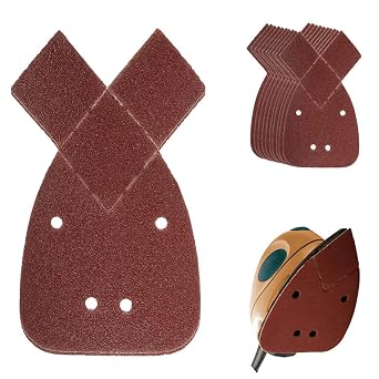 10 PCS 1200 Grit 4 Hole Sanding Sheets for Mouse Sanders