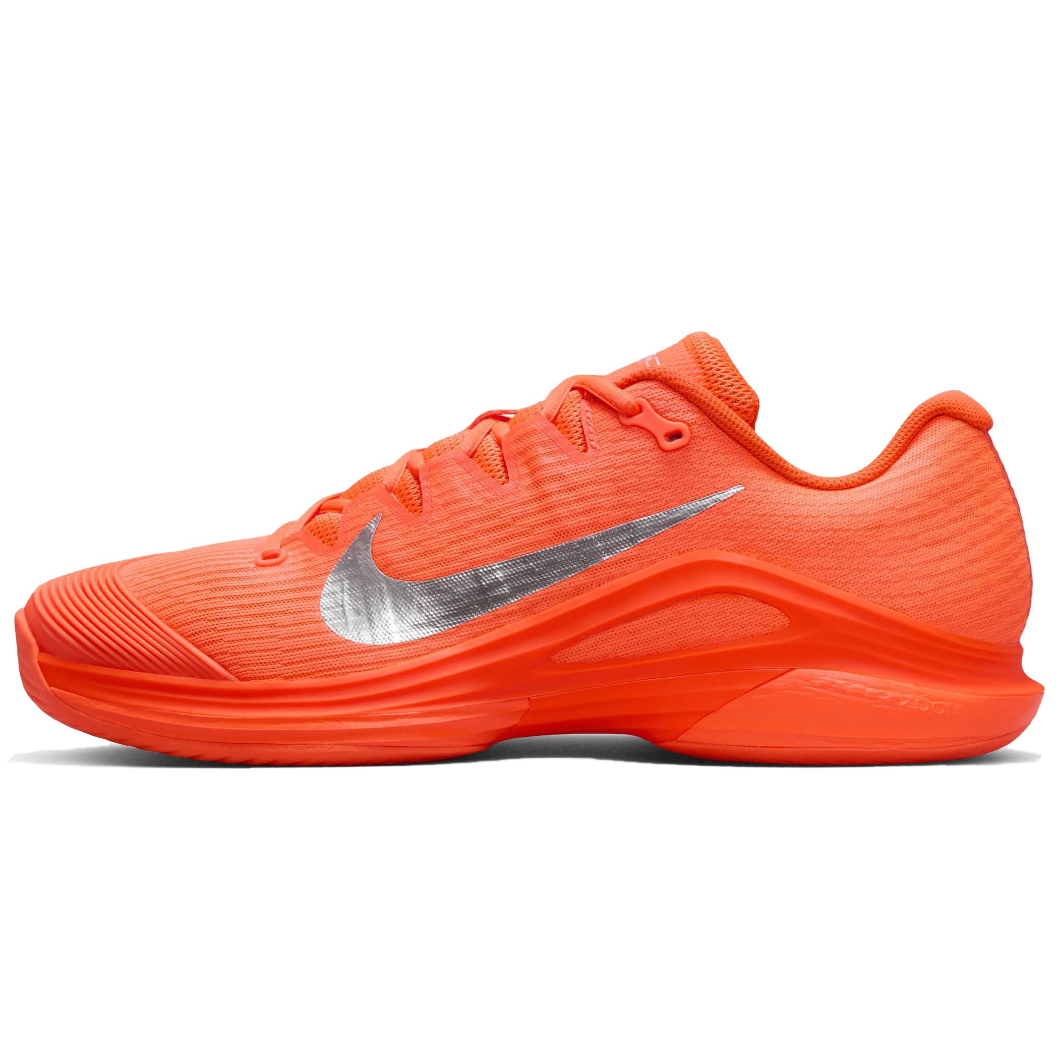 Vapor 12 Premium Men's Hard Court Tennis Shoes (Hyper Crimson/Metallic Silver, HQ2599-801)
