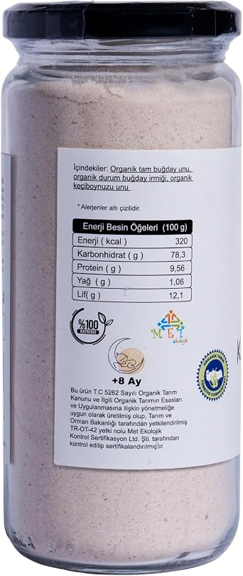 Beferment Organic Keçiboynuzlu Bebek Muhallebisi 300 gr